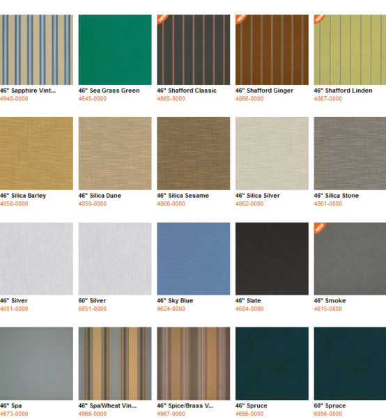 Fabric Swatches | Fitzsimmons Awnings - Serving Louisville, Lexington ...